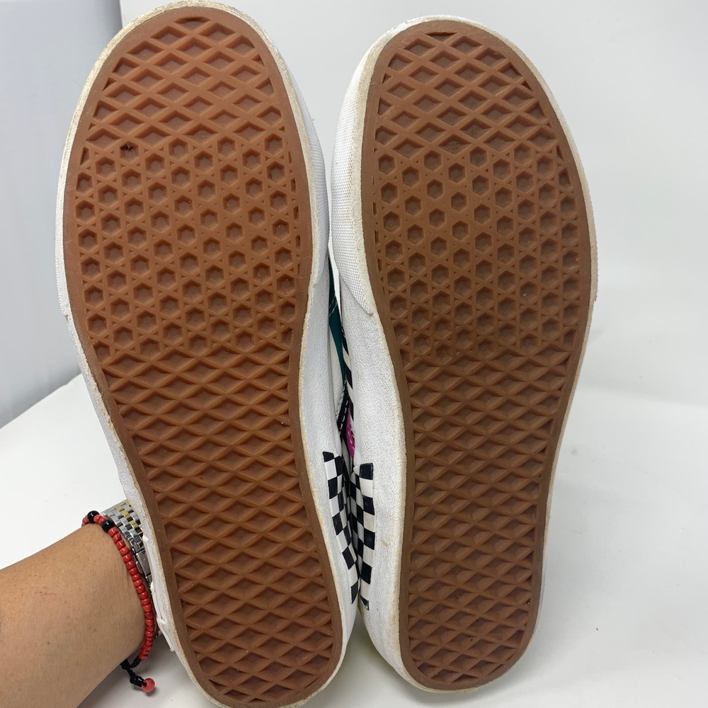 Vans Old Skool Low Disarray Slip On Multi-Color Suede Mens 10 - Picture 3 of 8